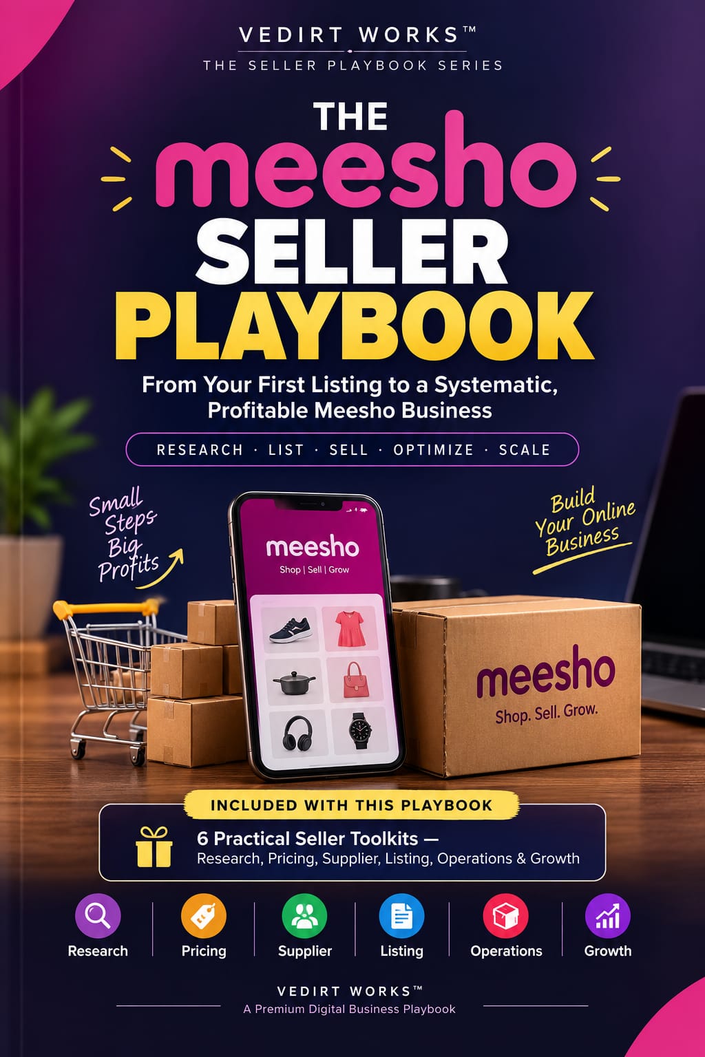 The Meesho Seller Playbook — From Your First Listing to a Profitable Business