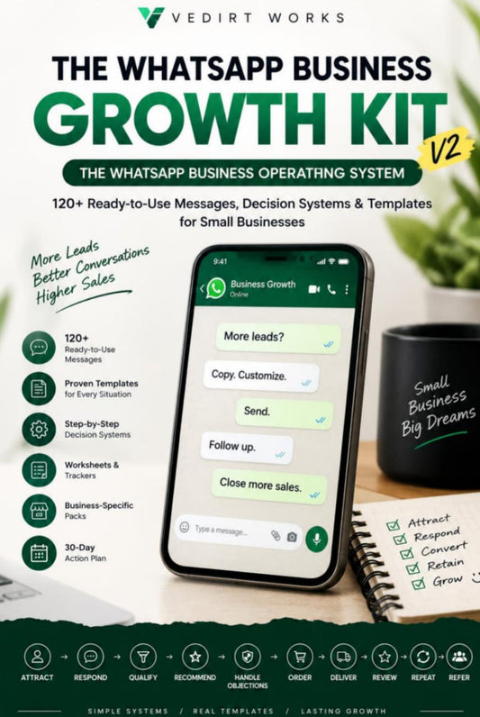 The WhatsApp Business Growth Kit V2 Cover